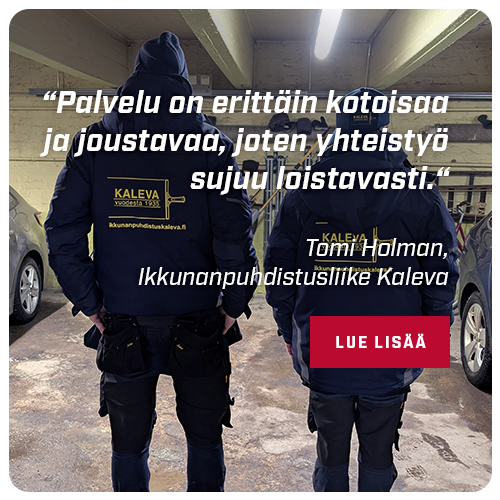 Smart Original referenssi Ikkunanpuhdistusliike Kaleva