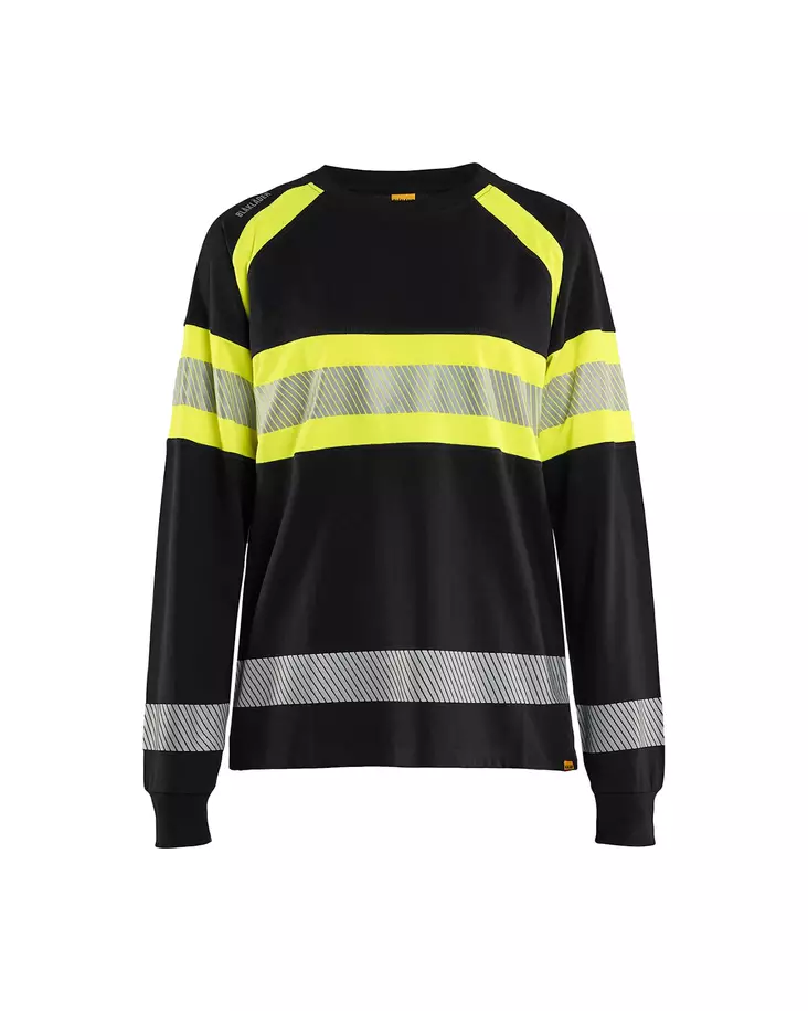 Highvis naisten pitkähihainen T-paita - Naisten huomiovaatteet - 36101030 - 1