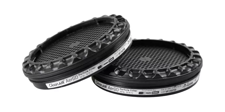 P3 Hiukkassuodatin P R SL, pkt sis 2 pr - Kertakäyttöiset hengityssuojaimet - 300010 - 1