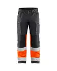 Highvis housut strech, Blåkläder - Huomioreisitaskuhousut - 15511811 - 3