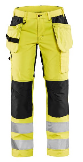 Naisten varoitusriipputaskuhousu stretch - Naisten huomiovaatteet - 71631811 - 1