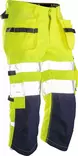 Piraatti shortsit Hi-Vis Jobman 2217 - Huomiopiraattihousut - 65221762 - 2