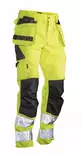 Riipputaskuhousut Hi-Vis Jobman 2377 - Huomioreisitaskuhousut - 65237762 - 2