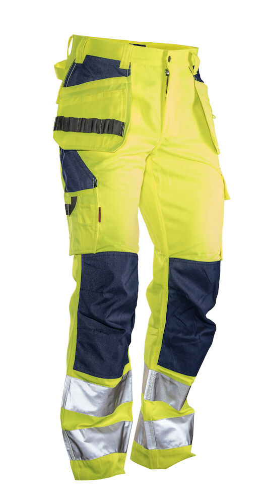 Riipputaskuhousut Hi-Vis Jobman 2377 - Huomioreisitaskuhousut - 65237762 - 1