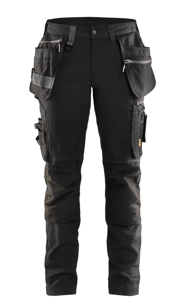 Naisten riipputaskuhousut, stretch - Naisten työhousut - 71151343 - 1