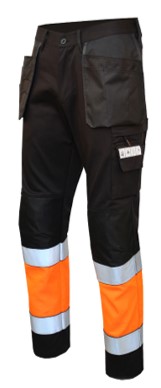 Multinorm riipputaskuhousut oranssi Lk.1 - Palosuojatut housut - 3736195 - 1